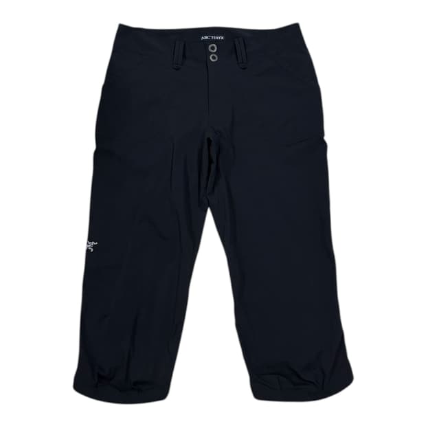 아크테릭스 여성 7부 팬츠 바지 블랙 2