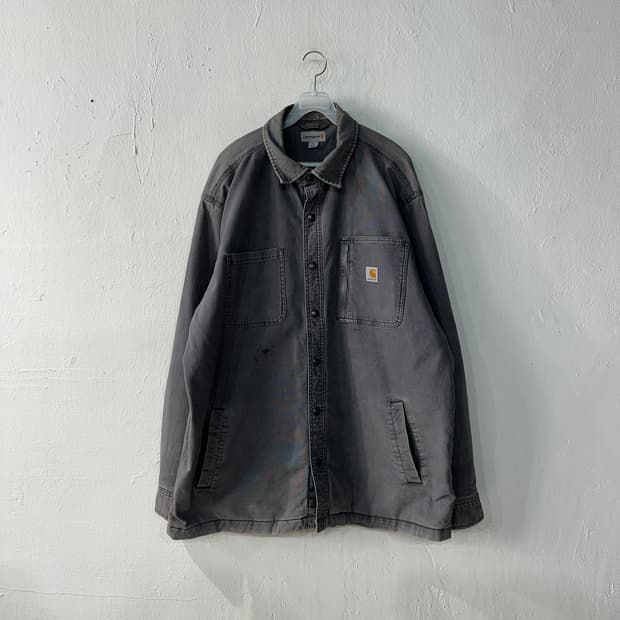 칼하트 기모 누빔 셔츠 자켓 XL