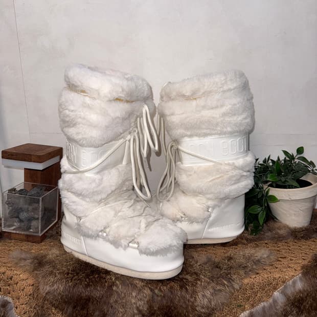 Moon Boot Icon Faux Fur 