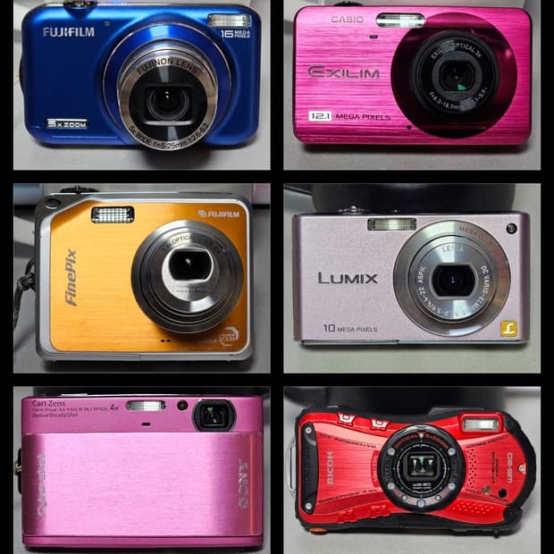 아끼던 디카 정리 해요!😊😊 캐논 니콘 소니 리코 후지필름 등등