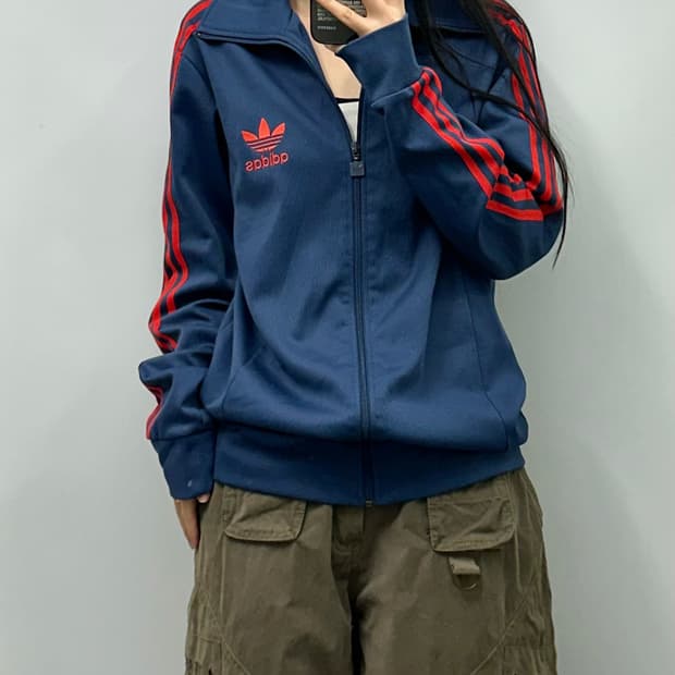 아디다스 유로파 네이비 레드 져지