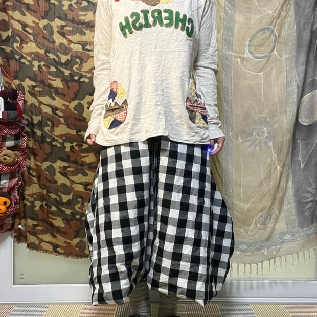 Rough 패치워크 롱슬리브T