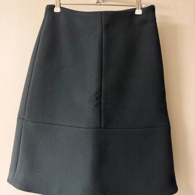 마르니 헤비울 스커트 (다크그린)