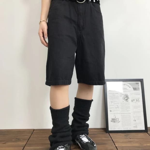 Uniqlo U Minimal Shorts Pants Black