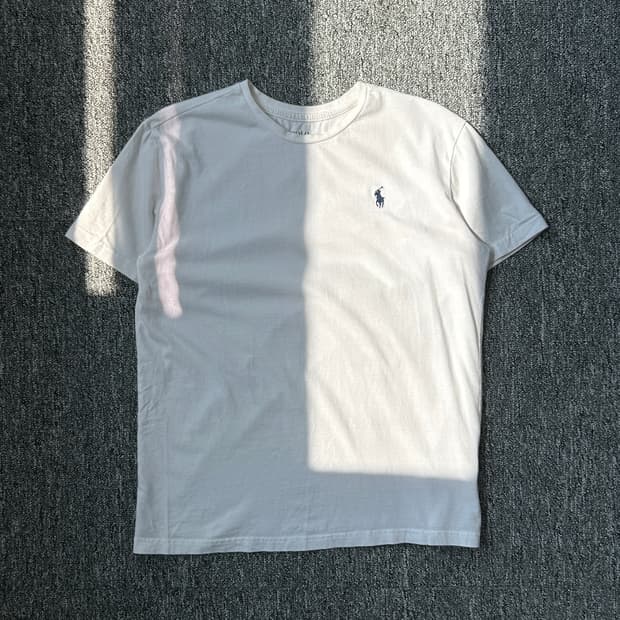 폴로 랄프로렌 화이트 반팔티셔츠