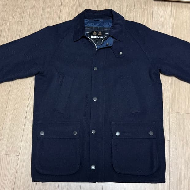 바버 울 자켓L