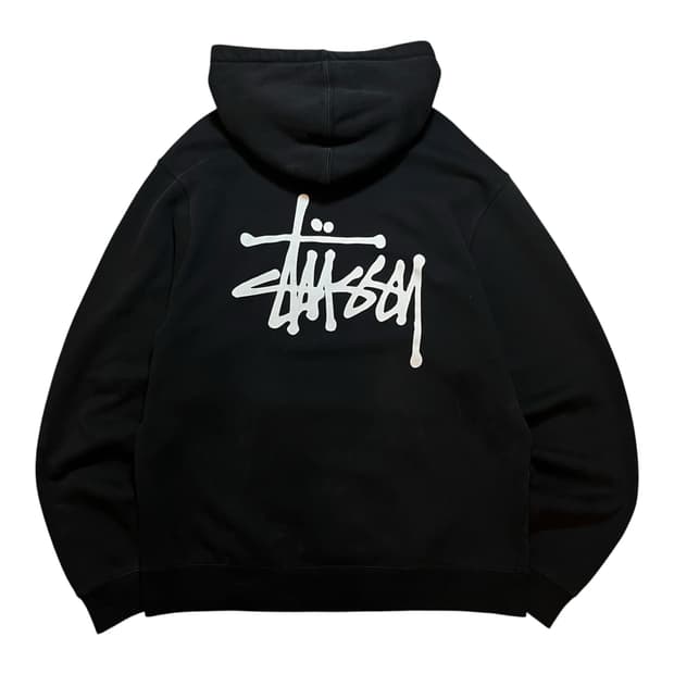  STUSSY 스투시 빅로고 후드티