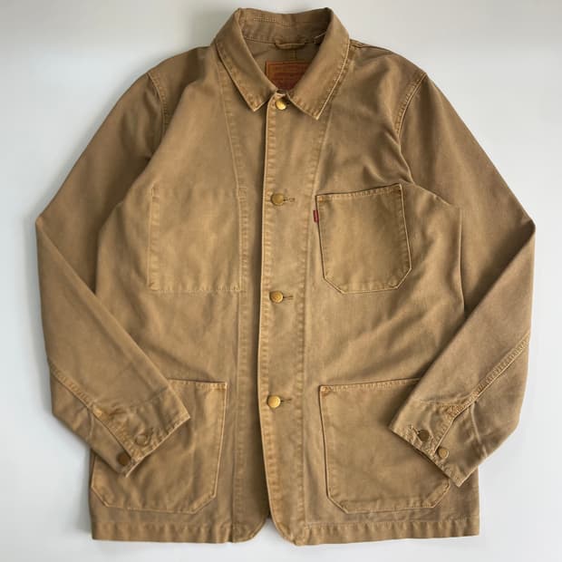 Levis  리바이스 레드탭 베이지 초어 워크자켓