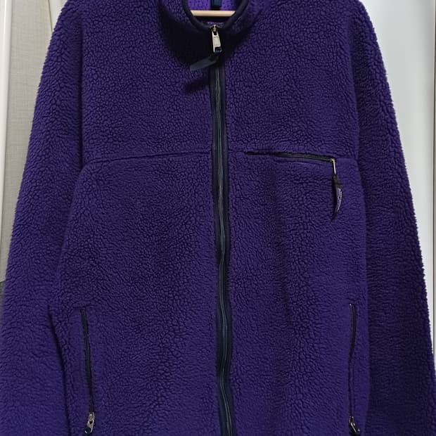 🇺🇸 파타고니아 레트로 파일 가디건 - 퍼플