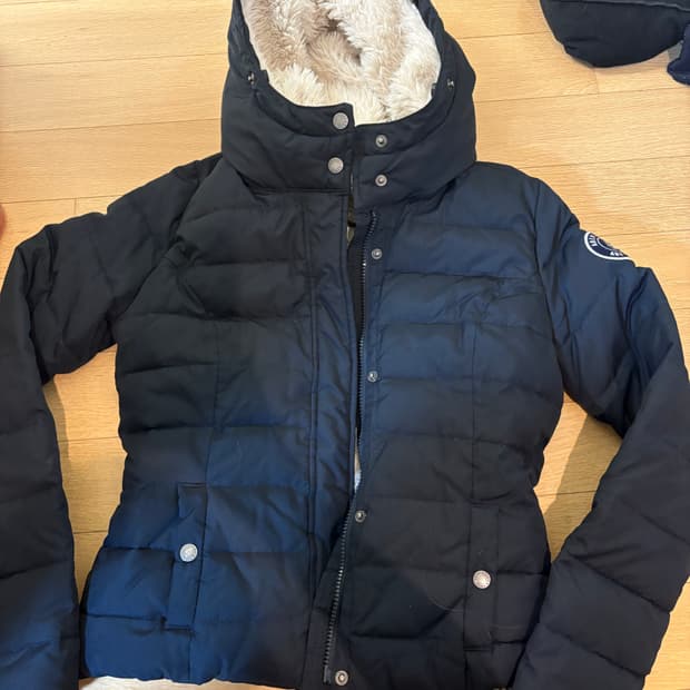 아베크롬비 우먼 슬림 패딩 s