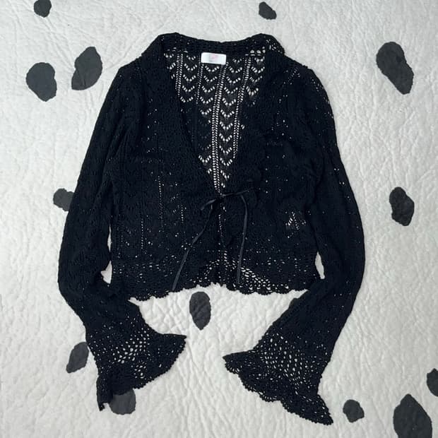 crochet bolero cardigan