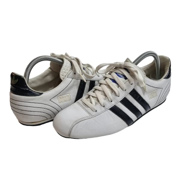 adidas gazelle silver green womens Limited edition Bayern Munich FC Gerd Muller Adidas Munchen red custom –  Sneakcustomtrainers.com main image 1