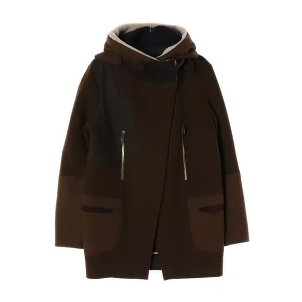 시스템 무스탕 코트 무료배송