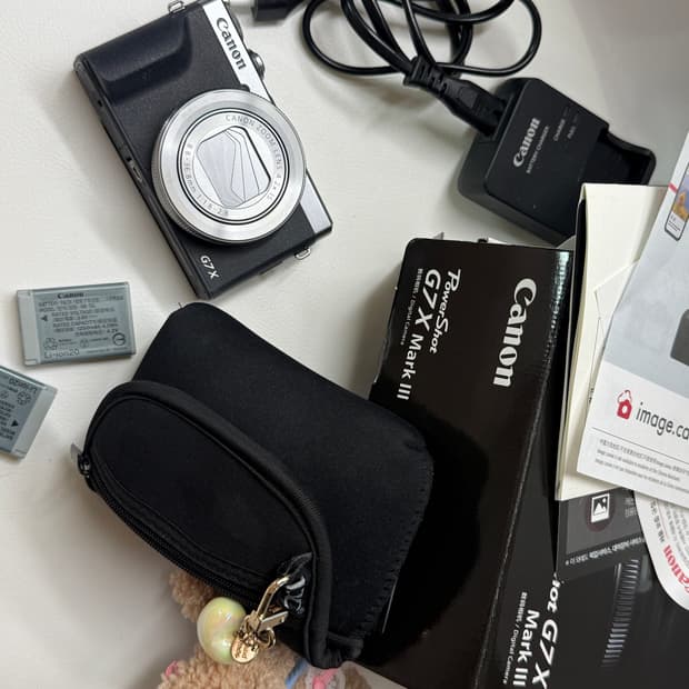 Canon G7x Mark3 실버