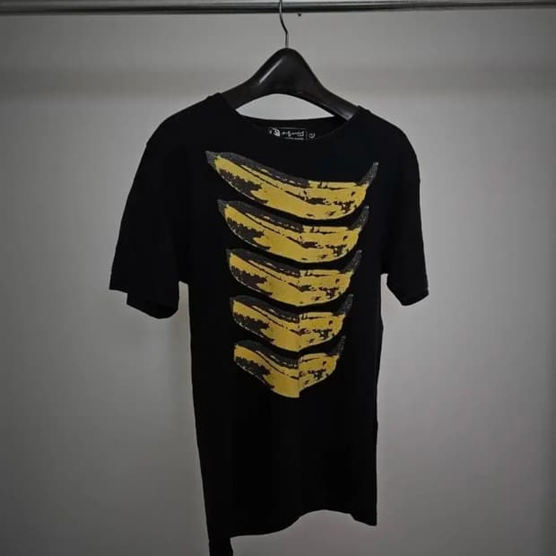 히스테릭 글래머 앤디워홀 바바나 티셔츠