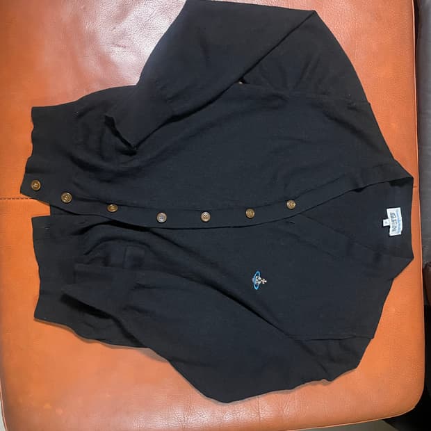 비비안웨스트우드 가디건 블랙m