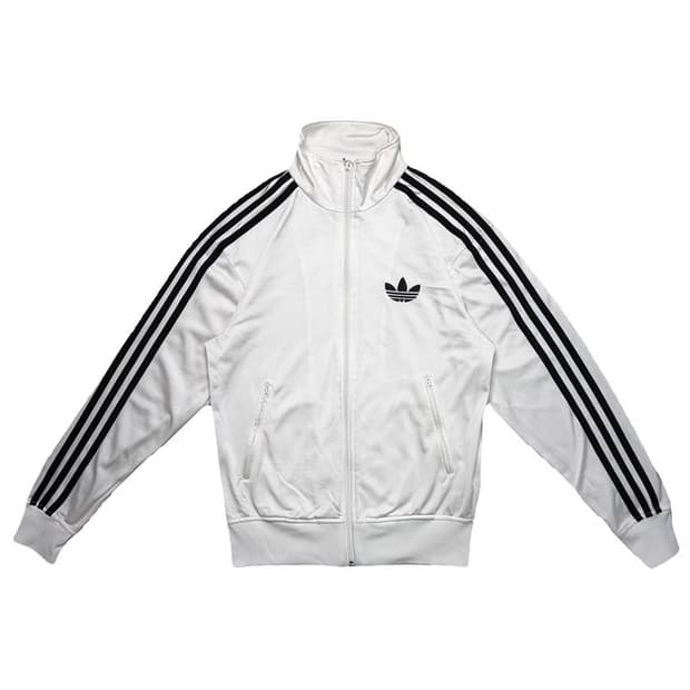 ADIDAS 구파이어버드 트랙탑 흰검 XS