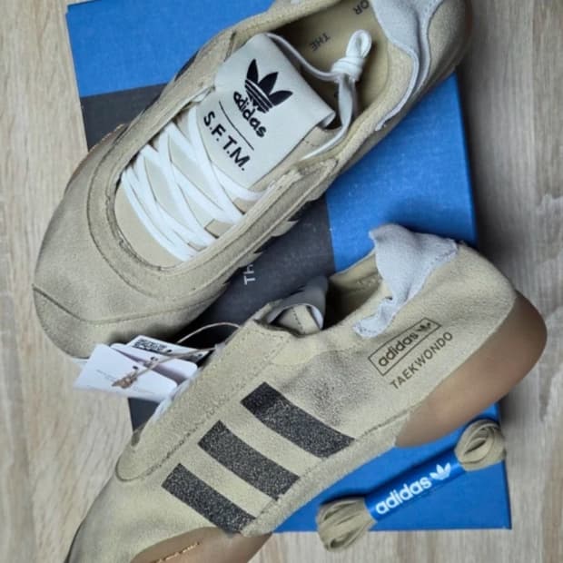 [255]아디다스 송포더뮤트 태권도 크림 화이트 베이지(W)