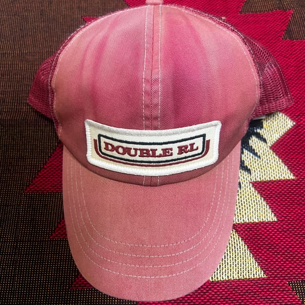 더블알엘 rrl 트러커캡 핑크