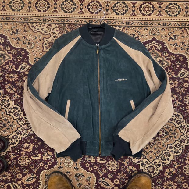 schott 스웨이드 자켓 레더 자켓 42 사이즈