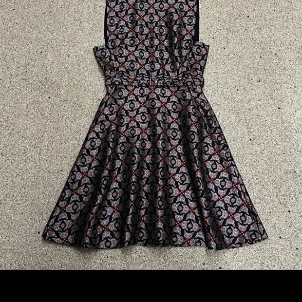 Maison kitsune 메종 키츠네 메탈릭 원피스