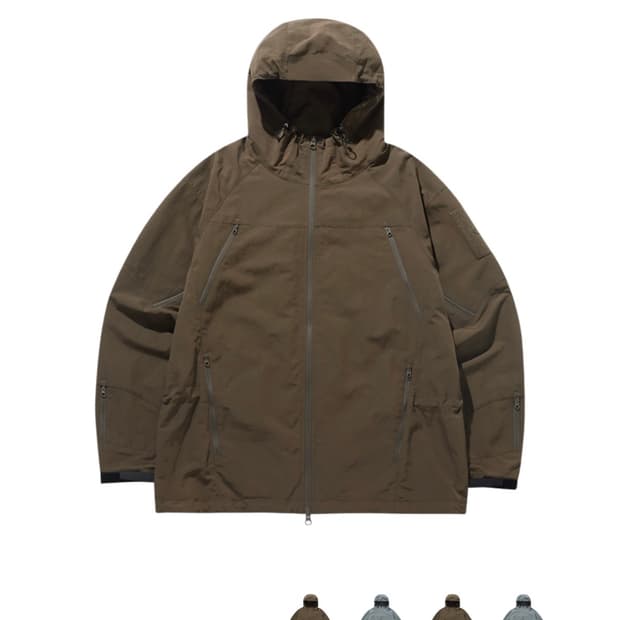 산산기어 유틸리티 자켓 브라운 사이즈 2