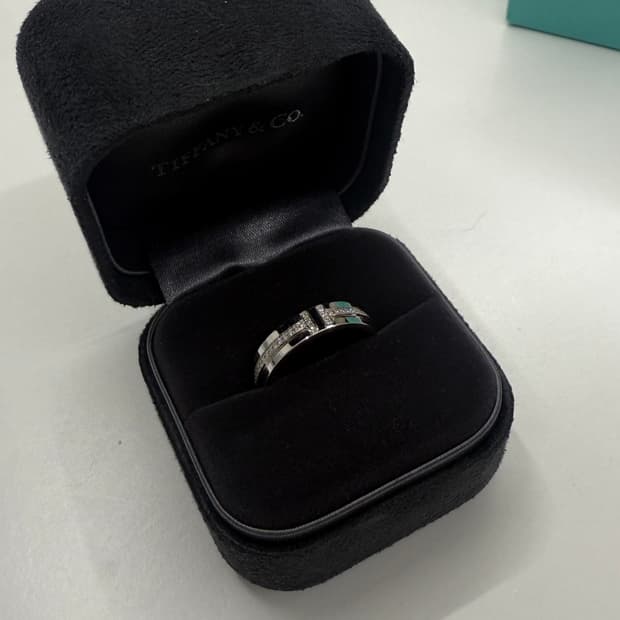 티파니앤코 반지 T네로우링 다이아 