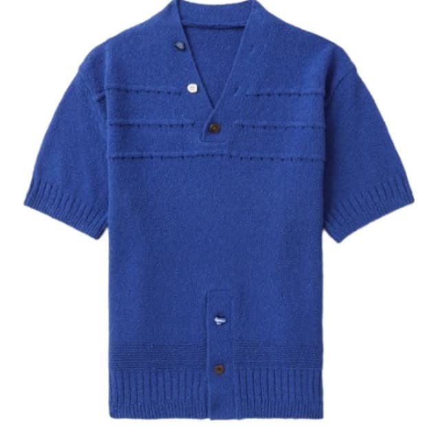  아더에러(Ader Error)의 반소매 버튼 다운 탑 XL