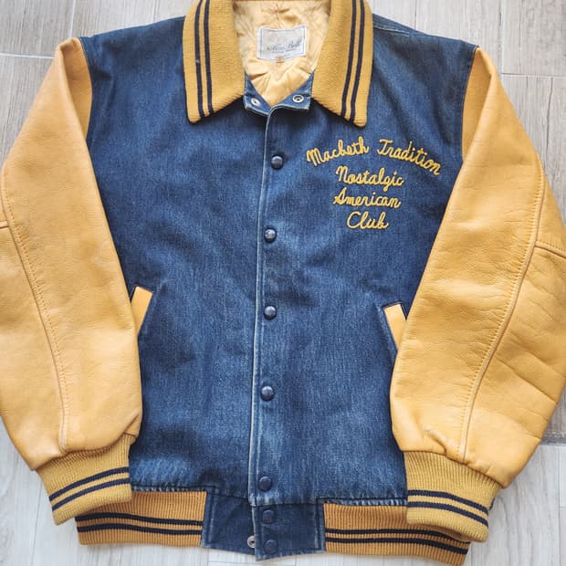 맥베스 바시티 자켓 M