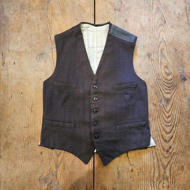 40s 프랑스 빈티지 베스트 