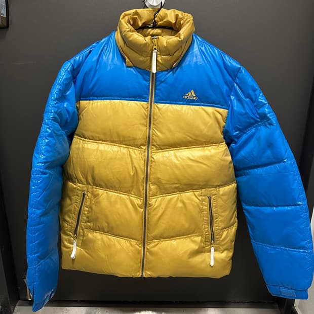 아디다스 다운 패딩 파카 100