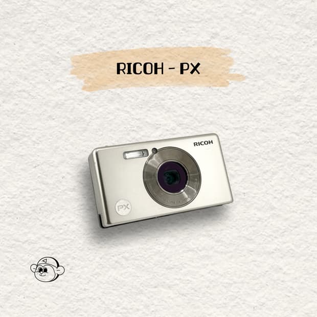 [🌊아웃도어] 리코 PX 방수 똑딱이 빈티지 디지털 카메라