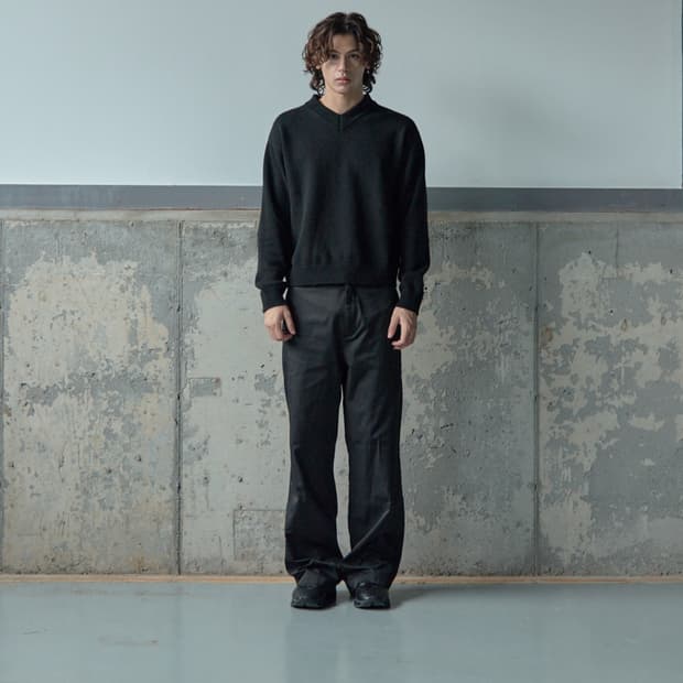 Audience trousers wide straight fit llud