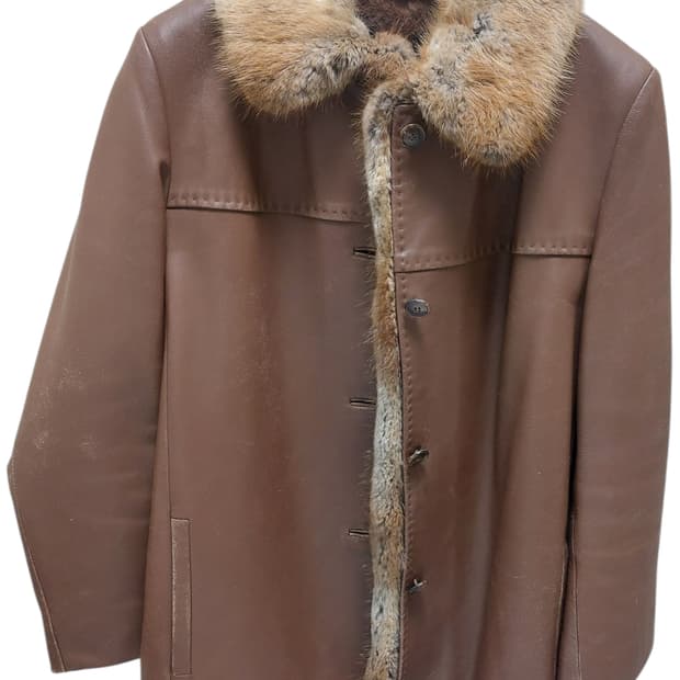 비발디 VIVALDI 빈티지 무스탕 코트