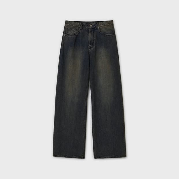 [32] 벨리에 트루와이드 빈티지 인디고 데님 팬츠