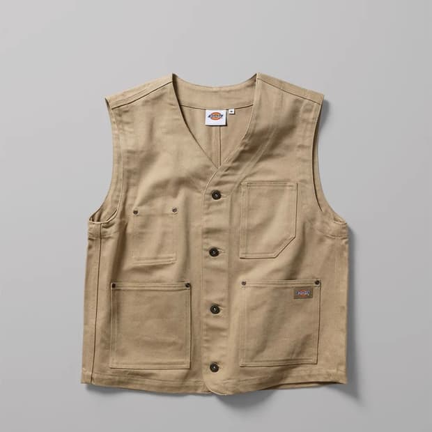 디키즈 초어 베스트 Khaki
