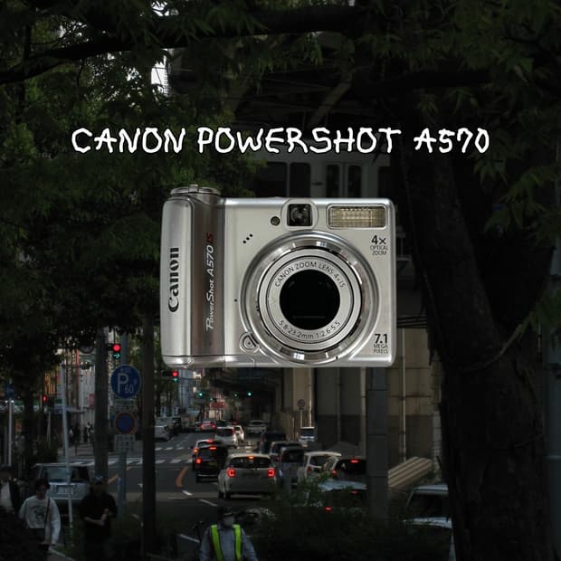 캐논 파워샷 A570 빈티지디카 디지털카메라