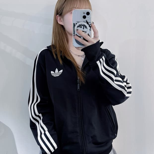 아디다스 구파이어버드 블랙 트랙탑