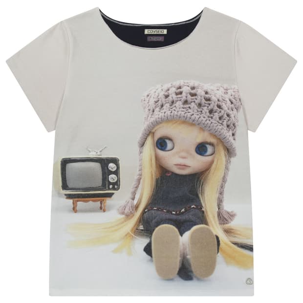 COYSEIO X BLYTHE GRAPHIC ONE PIECE 차콜