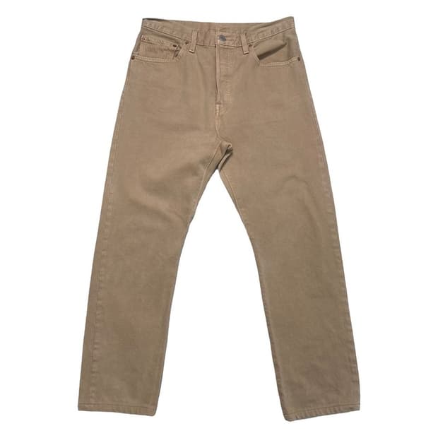 리바이스 501 베이지 버튼플라이 팬츠 2