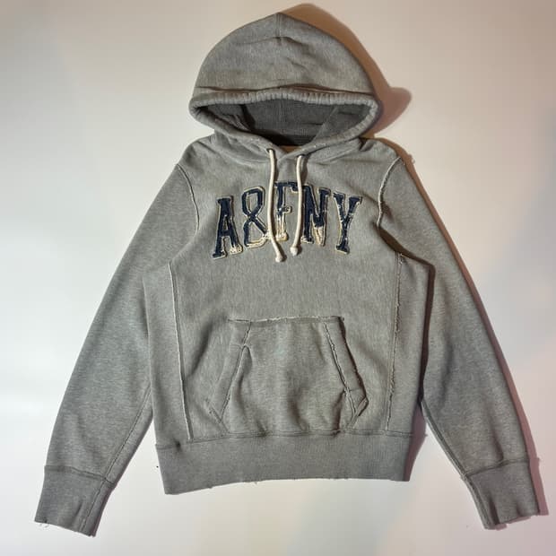 아베크롬비 빈티지 그레이 후드티