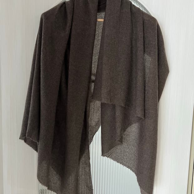 캐시미어 100% - 모카브라운 머플러&숄
