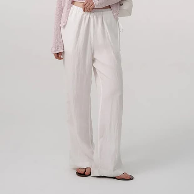 더바넷 드로스트링 팬츠