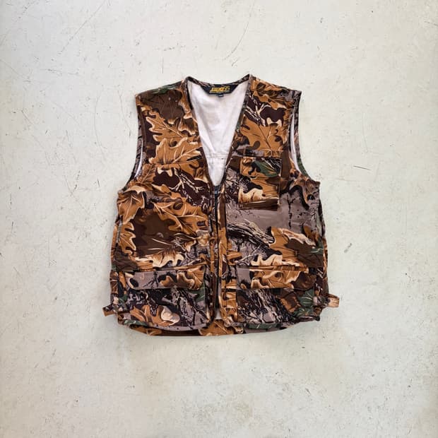 BBOSS 빈티지 리얼트리 유틸리티 헌팅 베스트 L