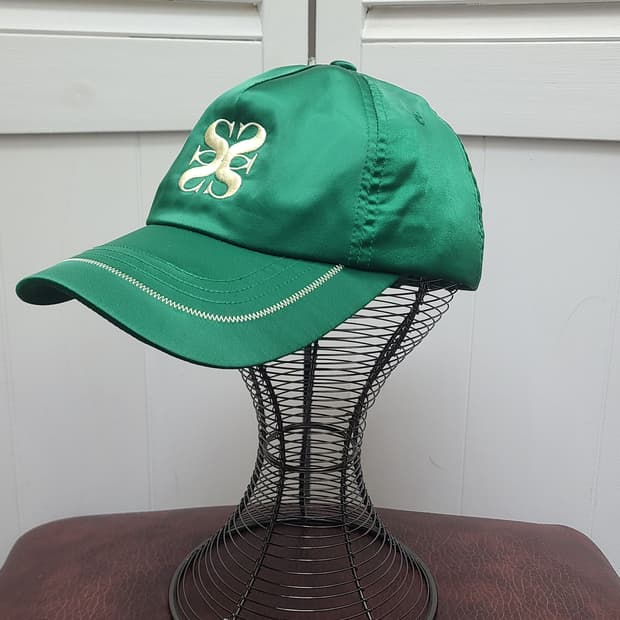 세터 그린 새틴 볼캡