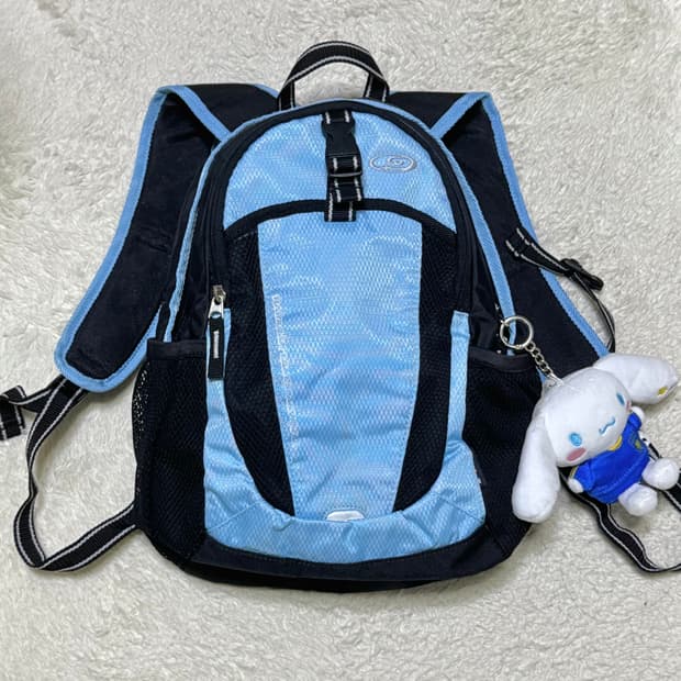 Piko 백팩 y2K 빈티지 가방 시나모롤 피코 일본 고전 하늘색 짐색