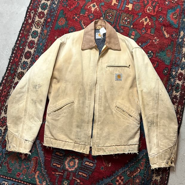 90's OG USA Made 칼하트 J01 디트로이트 자켓