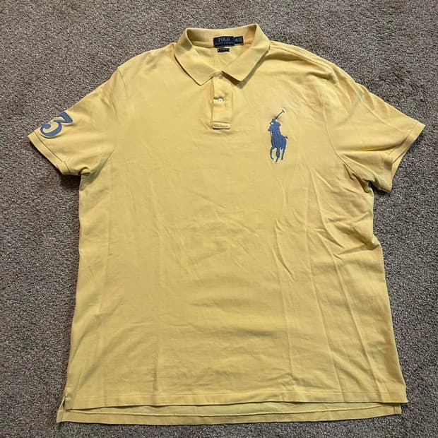 폴로 랄프로렌 빅 포니 반팔 카라 티셔츠