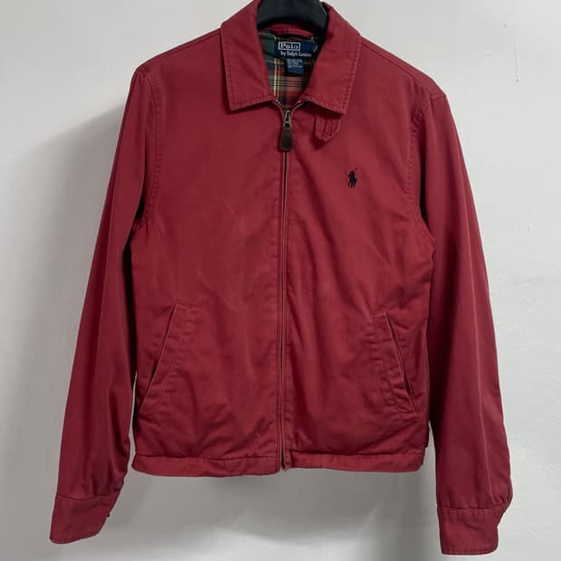 폴로 랄프로렌 레드 스윙탑 블루종 자켓 (on.405)
