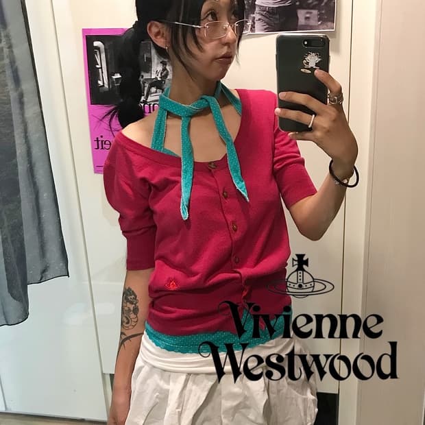 < Vivienne Westwood ORB Cardigan >
